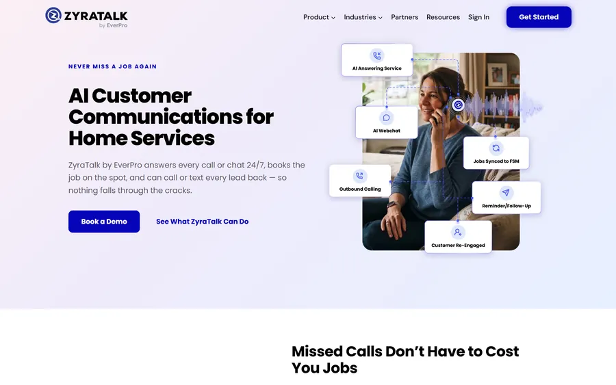 ZyraTalk website